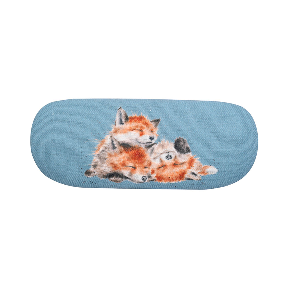 Brillenetui inkl. Putztuch, Motiv Fuchs " Snug as a Cub"