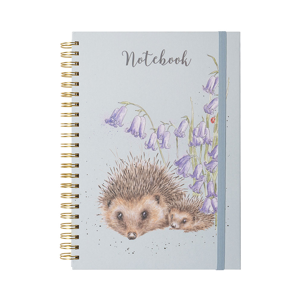 Ringbuch, DIN A4, Motiv zwei Igel "Love and Hedgehugs"